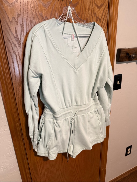 FP Movement by Free People Pants - FP Movement by Free People Mint Green V-Neck Romper